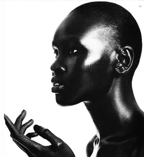 alek wek beautiful dark skinned women black is beautiful beautiful women gorgeous african