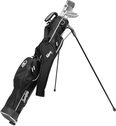 Lightweight Sunday Golf Bag With Stand Easy To Carry Durable Pitch N Putt Bag For Driving