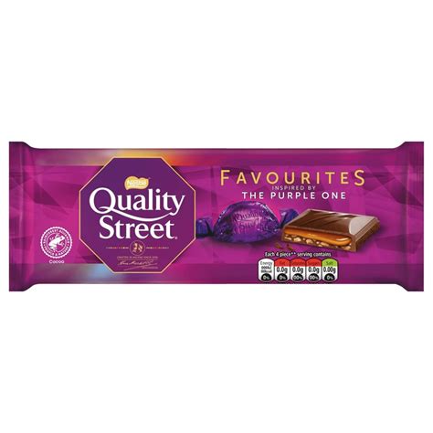 Nestle Quality Street Purple One Bar 87g Branded Household The