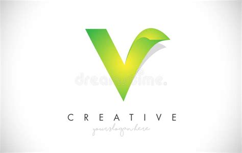 V Letter Design Icon With Paper Cut Design Vector Logo Illustration