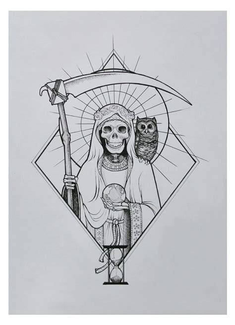 Pin De Frankie Gonzalez En Drawings Tatuaje De Muerte Imagenes De