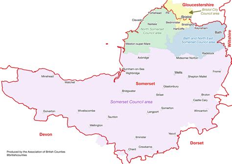 A Tale Of Three Somersets Association Of British Counties