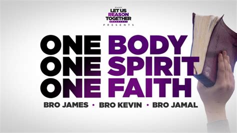 Iog Let Us Reason Together One Body One Spirit One Faith Youtube