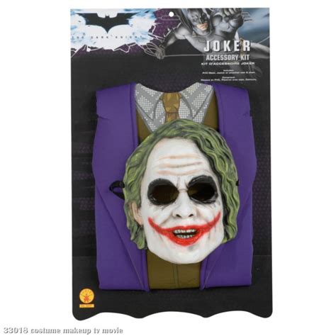 Batman Dark Knight The Joker Set Child Tv And Movie Items Costume