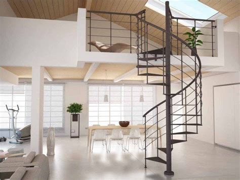 Image Result For Mezzanine Loft With Spiral Stairs Dise Os De Salas Dise O Para El Hogar