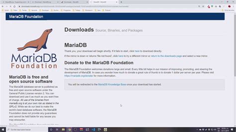 How To Install MariaDB On Windows 10 YouTube