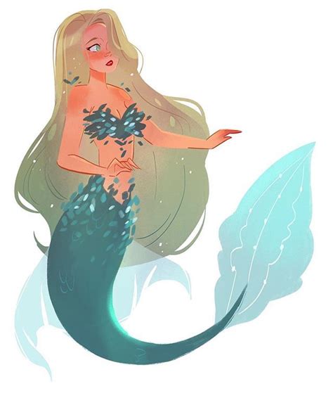 A Little Mermaid Doodle After A Long Day Of Work I Havent Been