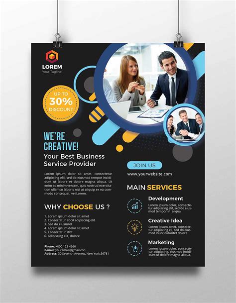Corporate / Promotional Flyer on Behance