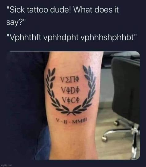 Image Tagged In Veni Vidi Vici Tattoo Imgflip