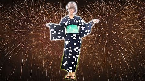 Hanabi Japanese Fireworks Festival And Summer Yukata Fashion Youtube