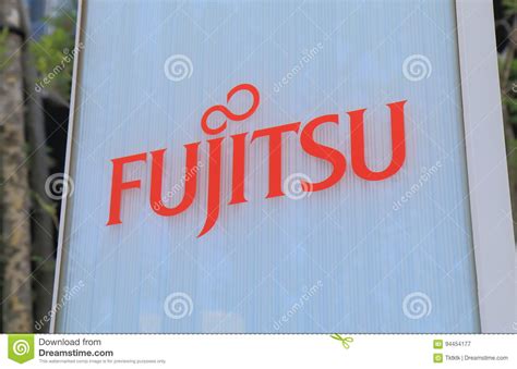 Fujitsu Japanese Electronics Company Editorial Photography Image Of