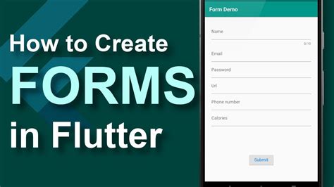 How To Create And Validate Forms In Flutter Youtube