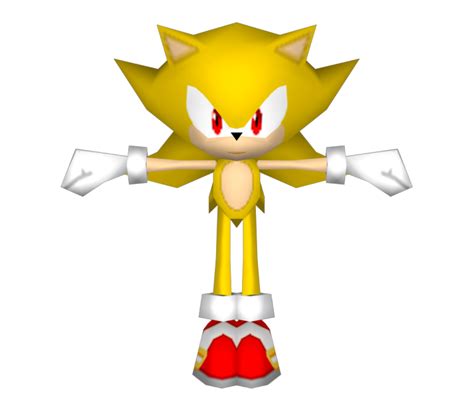 Ds Sonic Colors Super Sonic The Models Resource