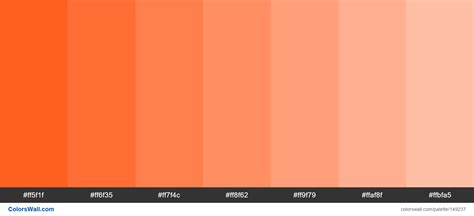 Neon Orange Color Codes