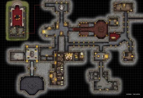 The Cultists Temple A Two Level Temple And Dungeon X