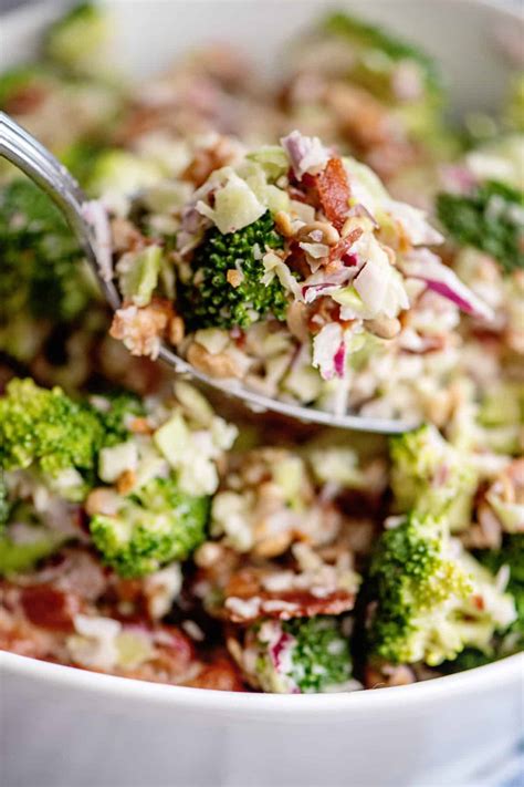 Broccoli Salad With Bacon And Raisins Southern Plate
