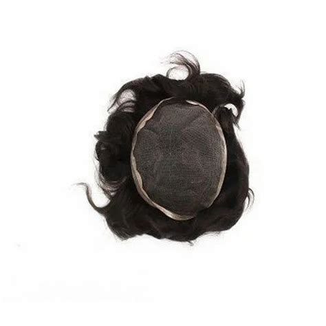 Looks Forever Brown And Dark Brown Ultra Thin Top Lace Human Hair Skin Toupee Or Hair Patch For