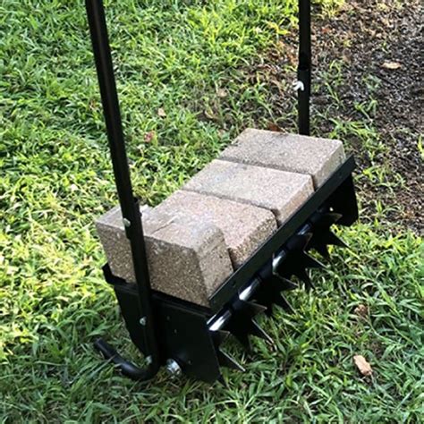 Hand Push Lawn Aerator Buy Online And Save Free Us Shipping