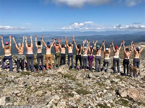 women pose topless on public hiking trails in growing trend express digest