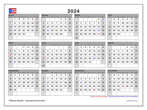 Calendario 2024 Puerto Rico Con Feriados Jinny Lurline