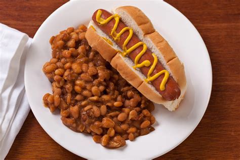 This recipe was actually a rif on our favourite baked hot dog recipe, which uses a can of chili. Hot Dogs & Baked Beans - Homeschool Mom Side Hustles