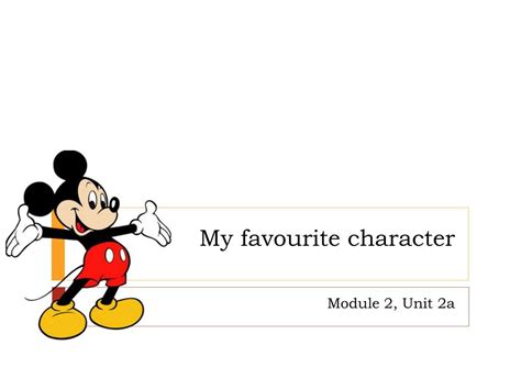 Ppt My Favourite Character Powerpoint Presentation Free Download