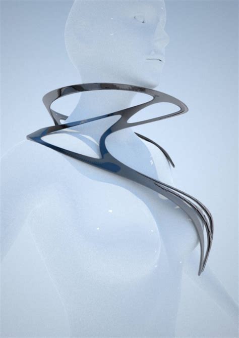 Modern Jewelry Jewelry Art Jewellry Zaha Hadid Design Organic Structure Contemporary