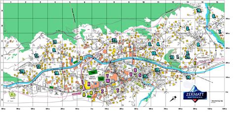 Map Of Zermatt Switzerland Hiking In Map