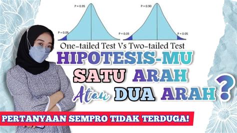 Bedanya Hipotesis Satu Arah Dan Hipotesis Dua Arah One Tailed Two