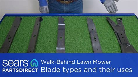Walk Behind Lawn Mower Types Of Blades And Their Uses Youtube