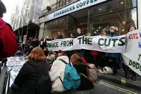 Newcastle Starbucks Targeted In Protest Over Tax Avoidance Chronicle Live