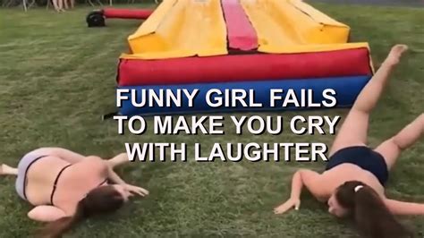 Funny Girl Fail Compilation Youtube