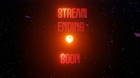 Animated Twitch Screen 1 X Stream Ending Soon Screen Sci Fi Etsy