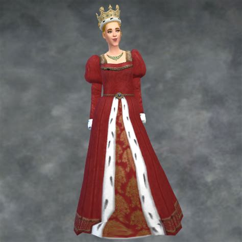 Tsm Dress Elegant Queen Elegant Dresses Sims 4 Kids Gown