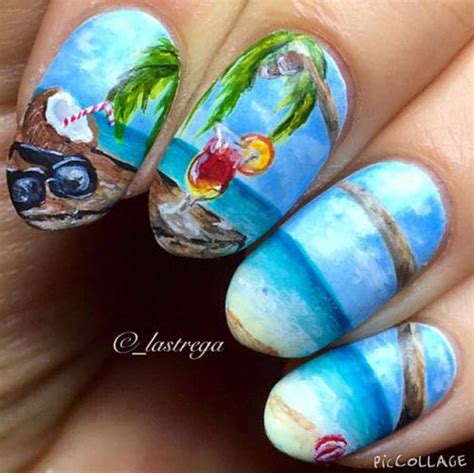15 Summer Beach Nail Art Designs And Ideas 2016 Fabulous Nail Art Designs