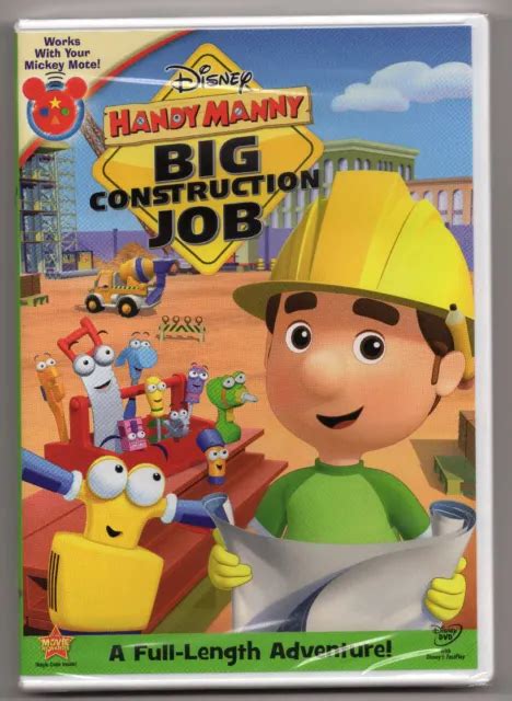 Disney Handy Manny Big Construction Job Full Length Adventure New