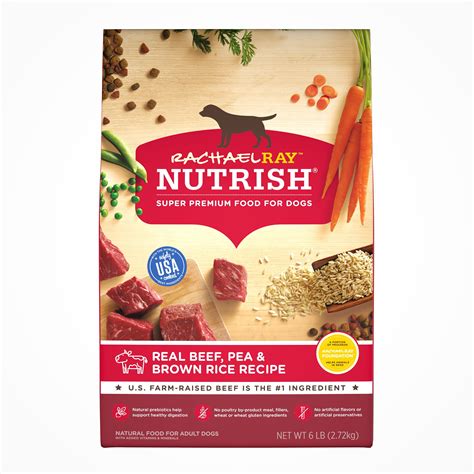 Rachael Ray Nutrish Natural Dry Dog Food Real Beef Pea And Brown Rice