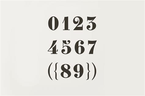 40 Best Number Fonts For Displaying Numbers Design Shack