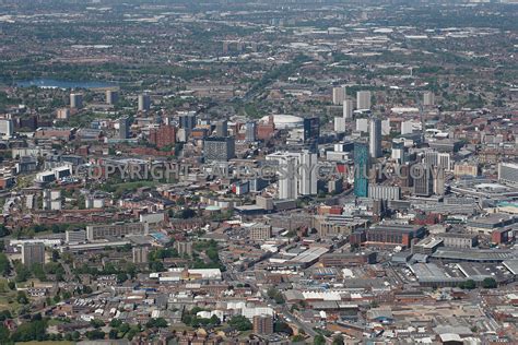 Aerial Photography Of Birmingham Aerial Photograph Of The Skyline And