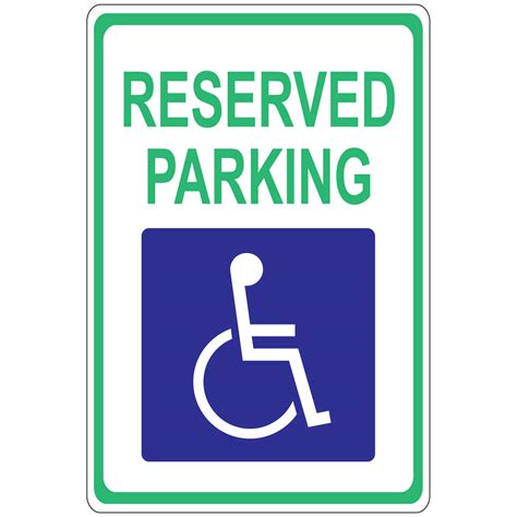 12 X 18 Reserved Disable Forestry Suppliers Inc