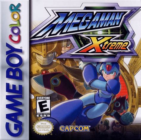 Mega Man Xtreme 2000 Game Boy Color Box Cover Art