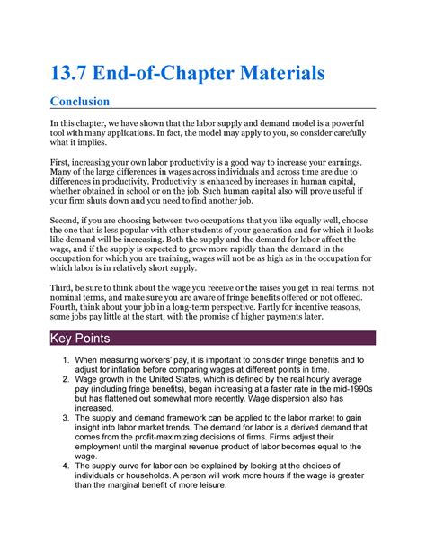 137 End Of Chapter Materials 13 End Of Chapter Materials Conclusion