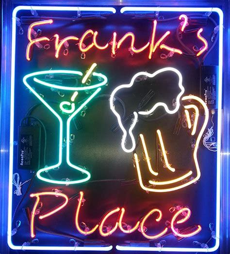 Personalized Neon Bar Signs