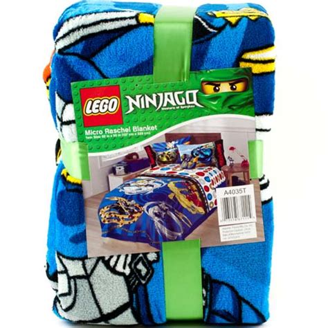 Lego Ninjago 62 X 90 Fleece Plush Throw Blanket Kids Bedding Boys
