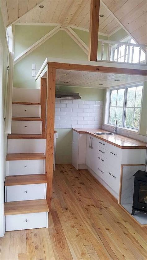 65 Stunning Loft Stair For Tiny House Ideas Design Interior Small