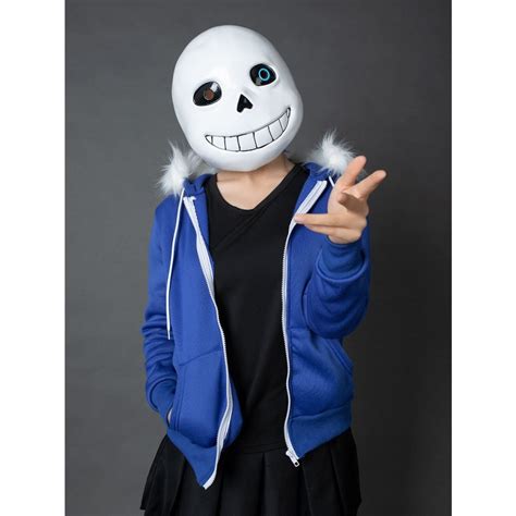 Cosfun Undertale Sans Cosplay Costume Sans Jacket Halloween Hoodies