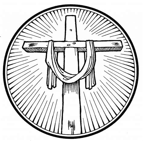 Monstrance Coloring Page Coloring Pages