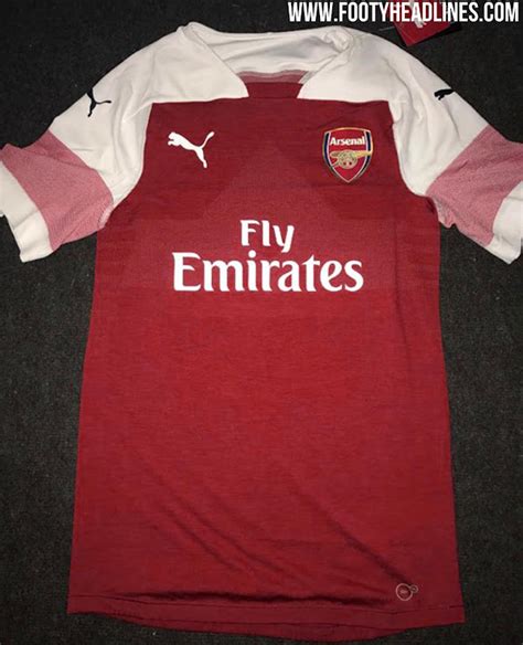 Official Launch Video Leaked Arsenal 18 19 Home Kit Revealed Footy