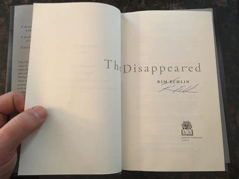 The Disappeared Echlin Kim 9780670069088 Books Amazonca