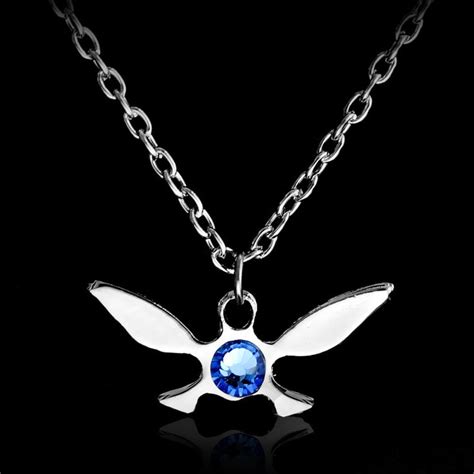 Legend Of Zelda Navi Pendant Fairy Necklace Jewelry Fairy Charm